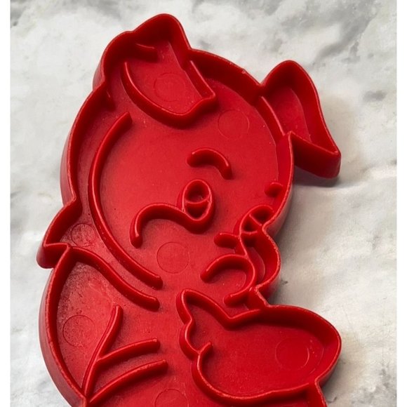 Porky Pig BBQ Vintage Cookie Cutter Tupperware Made in USA - Picture 5 of 7